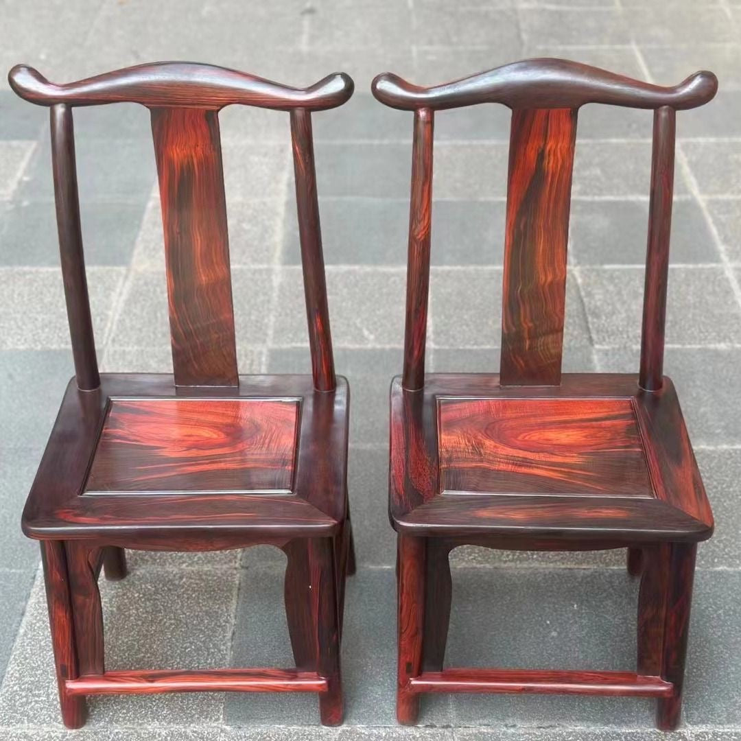 Solid Red Sandalwood (Hongmu) Official's Hat Armchair