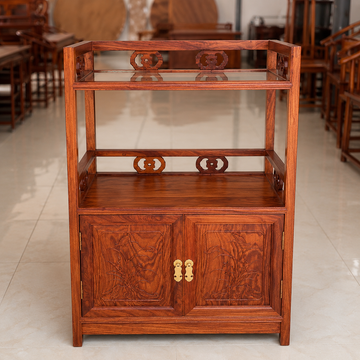Padauk (Hedgehog Rosewood) Tea Cabinet / Sideboard