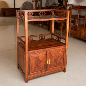 Padauk (Hedgehog Rosewood) Tea Cabinet / Sideboard