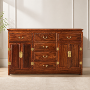 Padauk (Hedgehog Rosewood) Sideboard / Buffet Cabinet