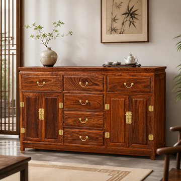 Padauk (Hedgehog Rosewood) Sideboard / Buffet Cabinet