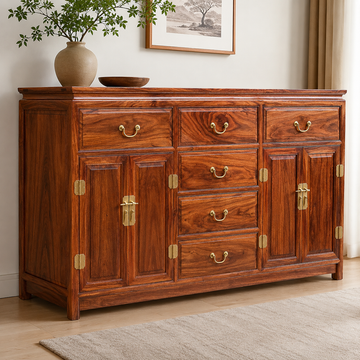 Padauk (Hedgehog Rosewood) Sideboard / Buffet Cabinet